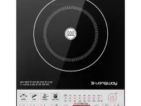 Longway Cruiser 2000W Black Induction Cooktop with Push Button