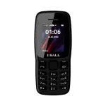 IKALL K100 Mobile | Keypad Mobile Phone | 4.57 cm Display |1000 mAh Battery, Fast Charging | Bluetooth, FM Radio(1.8 Inch, Dual Sim,) Black