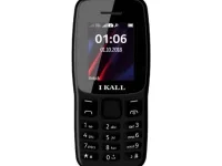 IKALL K100 Mobile | Keypad Mobile Phone | 4.57 cm Display |1000 mAh Battery, Fast Charging | Bluetooth, FM Radio(1.8 Inch, Dual Sim,) Black