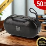 GeneCore Portable Bluetooth Speaker with Deep Bass, TWS Support, RGB Light & 5W Output