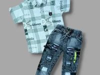 Kids Shirt & Carbon Jeans