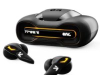 GOBOULT Astra with Quad Mic ENC, 48Hrs Battery, Low Latency Gaming, Made in India, 5.3v Bluetooth  (Black Gloss, True Wireless)