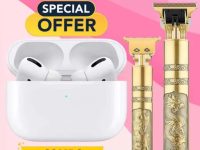 True Wireless Bluetooth Headphones, Wireless Earbuds Pro Earbuds Tws, Tws Airdots, True Wireless Bluetooth Headphones Earbuds with Hair Trimmer Combo