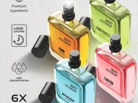 BRIT ACCENT Combo Pack Of 4|Depth Of Ocean-Dune-Canyon-RainForest|Parfum|Long-Lasting| Eau de Toilette - 200 ml