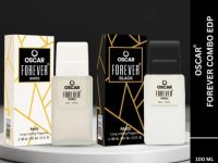 Oscar Forever Paris Black & White Eau De Parfume//Perfume Body Spray Combo Pack of 2, 100ml each