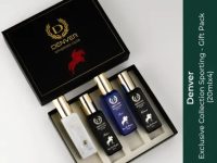 Denver Sporting Club EDP- SRK's Favorite Luxury Gift Pack for Men, 80ml (20ml x 4 Set)