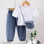 KIDS TSHIRT AND PANT SET(PACK OF 1)