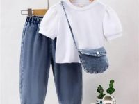 KIDS TSHIRT AND PANT SET(PACK OF 1)