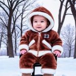 Sweater for baby boy and girl in brown colour with stylish design, zipper and hooded neck trending sweater. This sweater is comfortable for babies soft and acrylic wool febric western wear kids winter special sweater