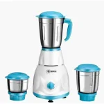 Havok Neo 750W Plastic Blue & White Copper Winding Mixer Grinder with 3 Jars