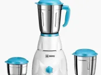 Havok Neo 750W Plastic Blue & White Copper Winding Mixer Grinder with 3 Jars