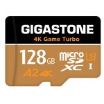 [Gigastone] 128GB Micro SD Card, 4K Game Turbo, MicroSDXC Memory Card for Nintendo-Switch, Security Camera, DJI, Drone, UHD Video, R/W up to 100/50MB/s, UHS-I U3 A2 V30 C10 Buy Online at Low Prices in India -edisonkart