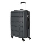 Kamiliant American Tourister Cabin Harrier 56 Cms Small Polypropylene (Pp) Hard Sided 4 Wheeler Spinner Wheels Luggage Suitcase (Grey)