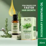 Alps Goodness Pure Essential Oil - Rosemary (30ml) | Essential oil for Hair & Skin | Paraben Free, Fragnance Free, Mineral Oil Free | Healthy Hair Growth | Fights Acne