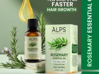Alps Goodness Pure Essential Oil - Rosemary (30ml) | Essential oil for Hair & Skin | Paraben Free, Fragnance Free, Mineral Oil Free | Healthy Hair Growth | Fights Acne
